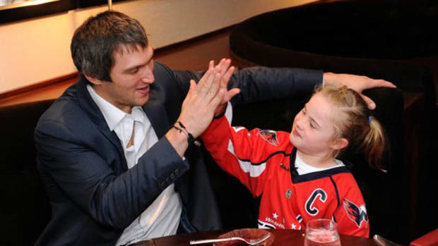 10-Year-Old Girl Goes on a Sushi Date with Alex Ovechkin 